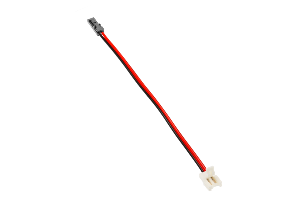 Connector SLIM for LED strips 8 mm with cable 2 m and mini AMP connector