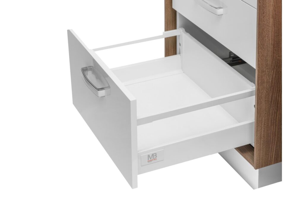 Modern Box square 350mm high 40kg white