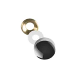 Fixing element for glass D-14, chrome – 4