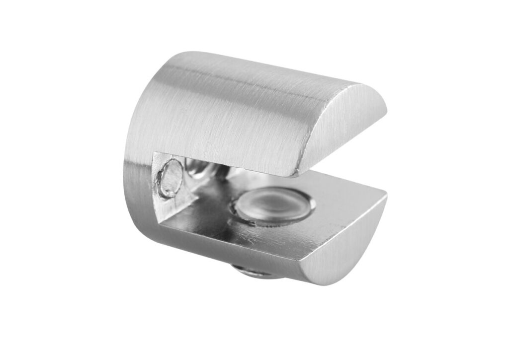 Glass shelf support