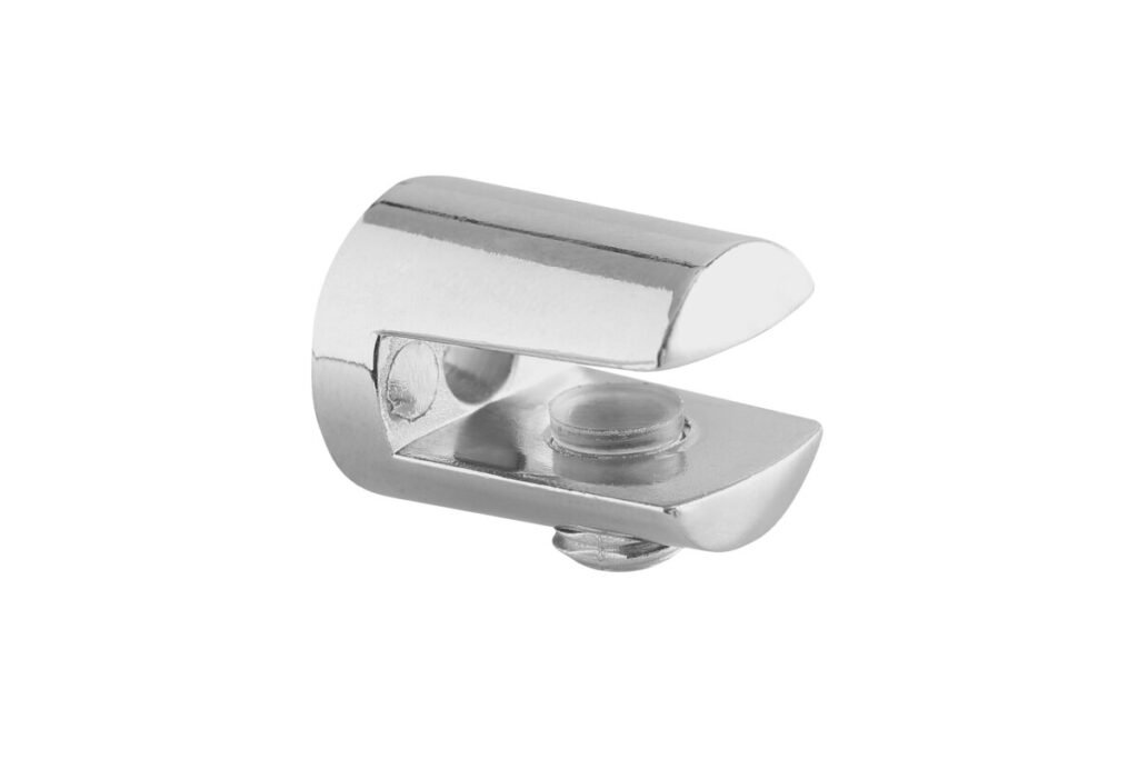 Glass shelf support