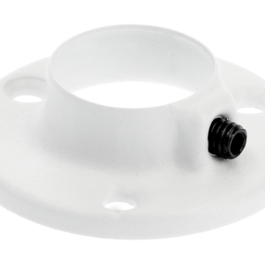 Rail socket fi 25 steel (white)