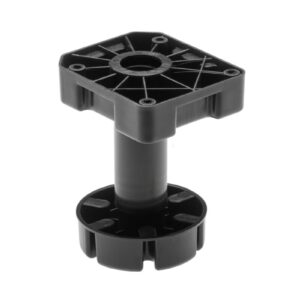 Leg ML heavy duty 500 kg h 125-195mm plastic black NEW