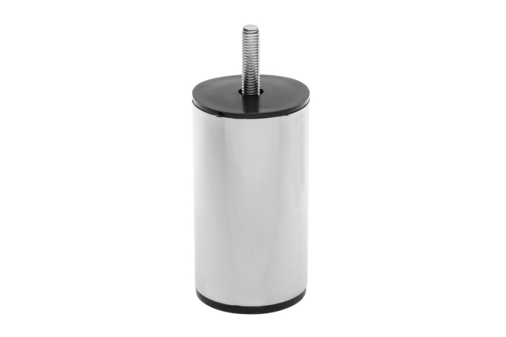 Furniture leg B103 h=100mm chrome