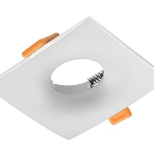Spot luminaire housing AURORA, IP20, square, white