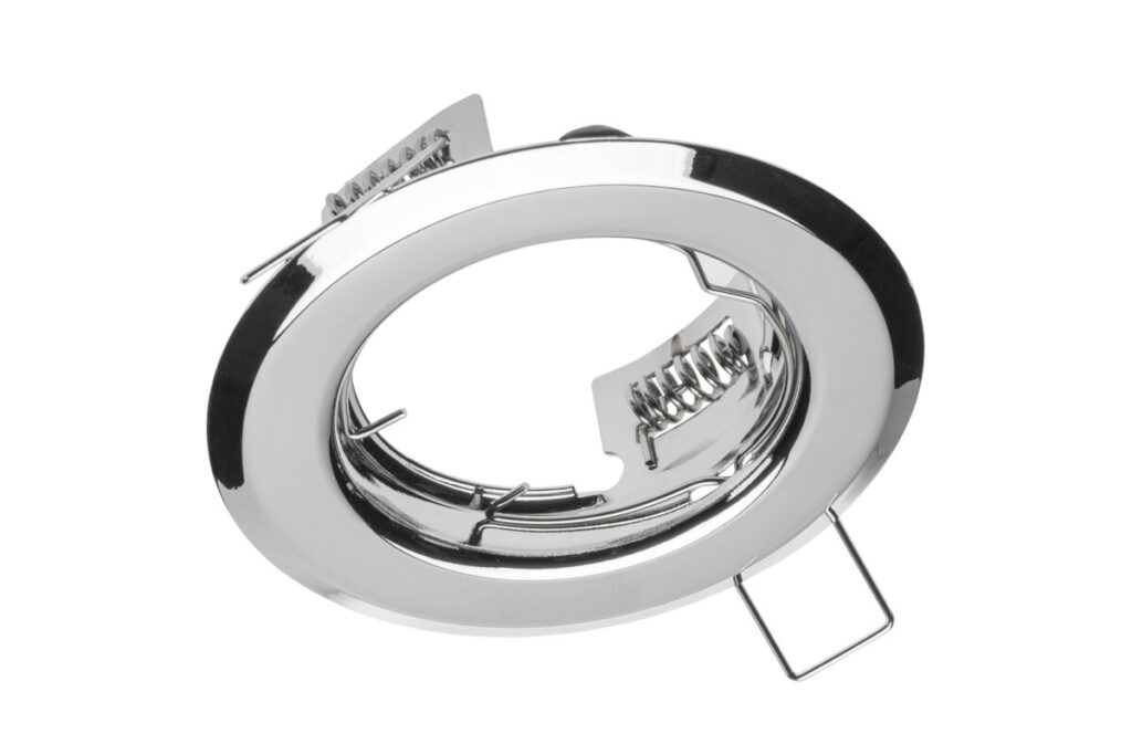 Ceiling spot light fixture PARMA II, IP20, round, chrome