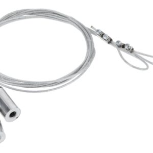 Steel cable for suspending luminaires, 200 cm, 1 pc
