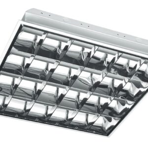 G-TECH Luminaire RASTRO 60, 4×60 T8 LED (single-sided connection), G13, AC220-240V, IP20, armstrong