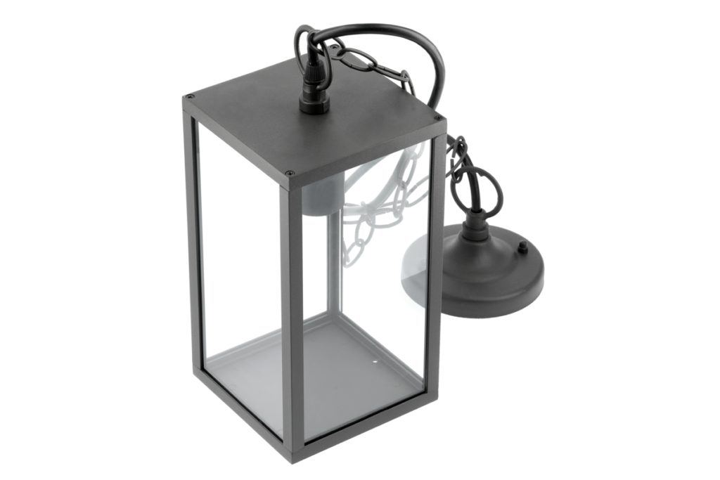 Pendant garden luminaire VENTANA, E27, IP54, max. 20 W, black