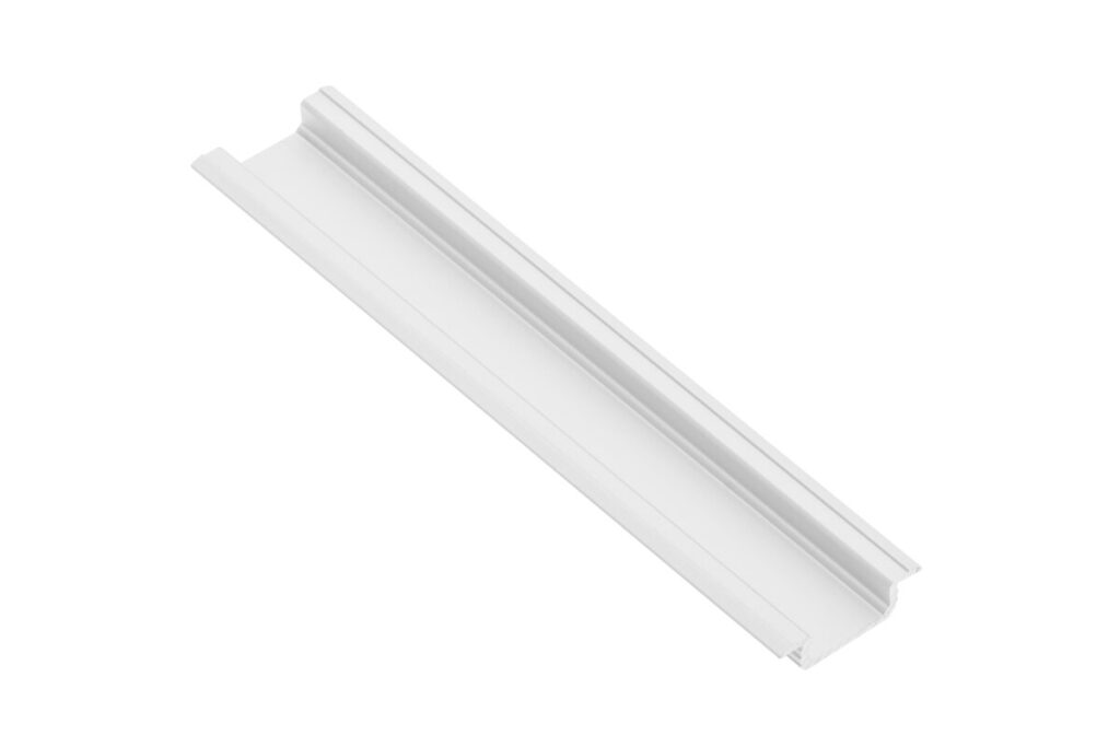 Profile GLAX for LED strip, recessed, 2 m, white