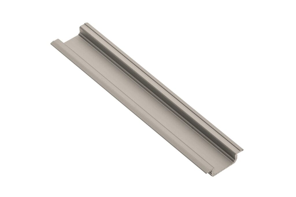 Profile GLAX for LED strip, recessed, 2 m, champagne