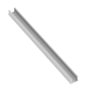 Profile GLAX MICRO for LED strip, surface-mounted, 2 m