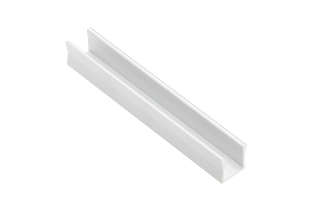 Profile GLAX MINI high for LED strip, surface-mounted, 2 m, white