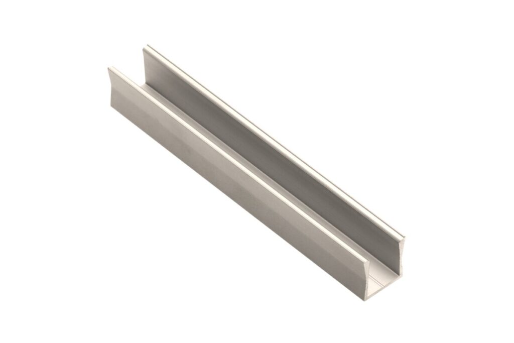 Profile GLAX MINI high for LED strip, surface-mounted, 2 m, champagne