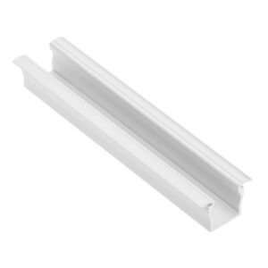 Profile GLAX MINI high for LED strip, recessed, 2 m, white