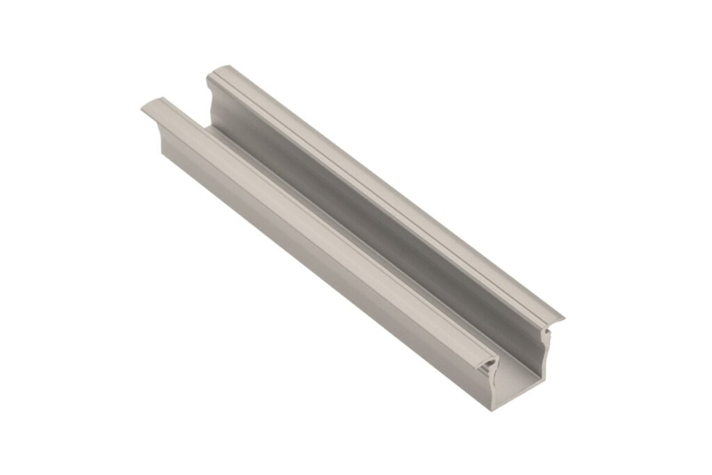 Profile GLAX MINI high for LED strip, recessed, 2 m, champagne