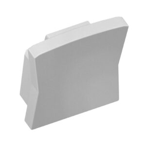 Plug for profile PA-GLAXMNKW-AL, (set of 10 pcs.), gray