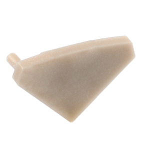 Plug for corner surface-mounted profile GLAX, left 5pcs.+right, (set of 10 pcs.), champagne