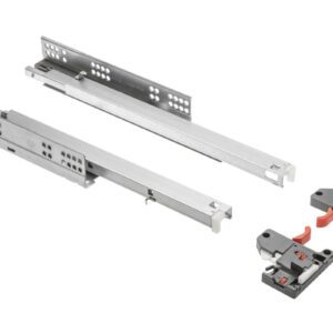Undermount drawer slide 3D with soft closing (full extension) l-300 MODERN SLIDE, for 18 mm board