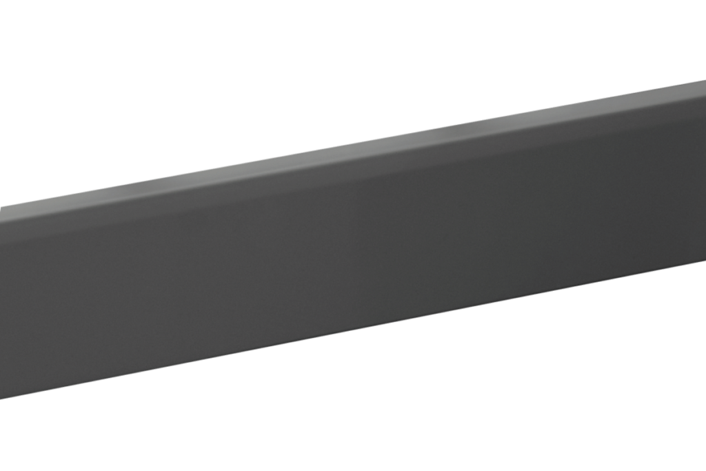 Rail mount for Modern Box square anthracite