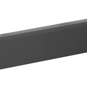 Rail mount for Modern Box square anthracite