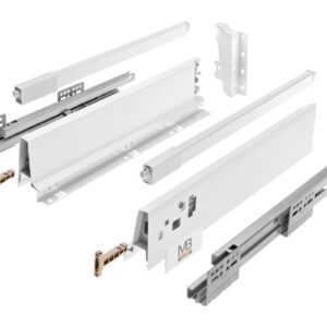 Modern Box square 250mm middle  40kg white