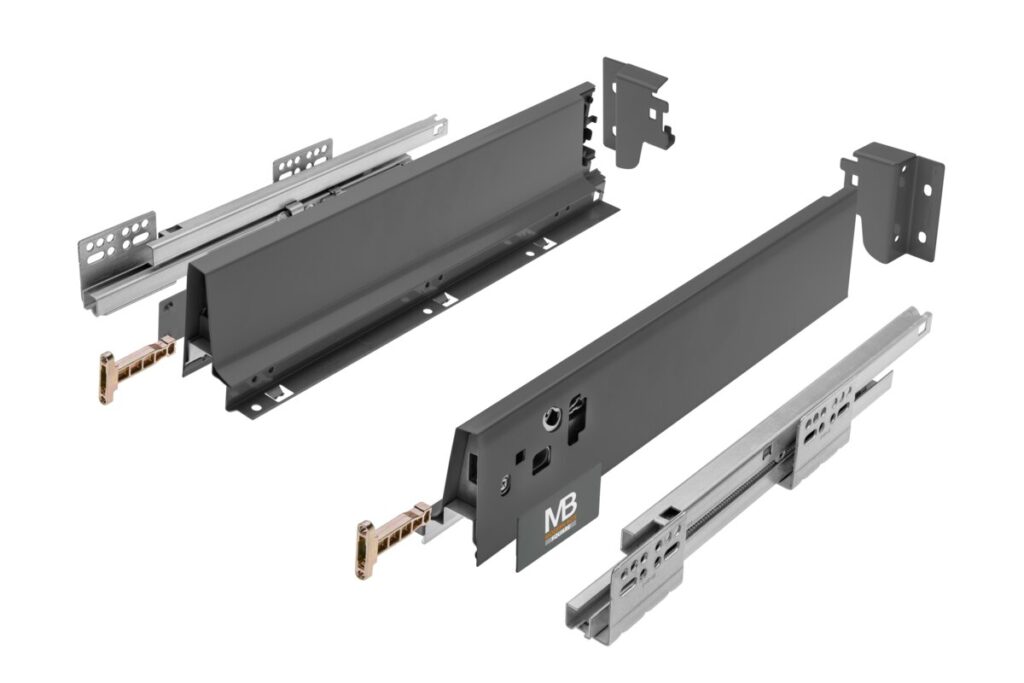 Modern Box square 350mm low anthracite