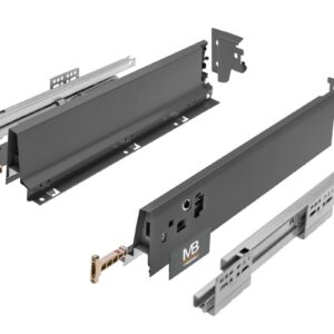 Modern Box square 350mm low anthracite