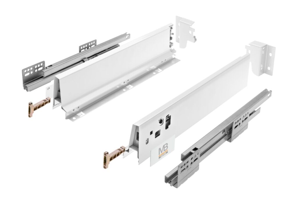 Modern Box square 400mm low 40kg white