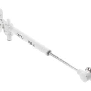 Gas stay lift 150n with soft closing white