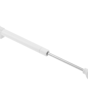 Gas stay lift 150n with soft closing without adjustment white