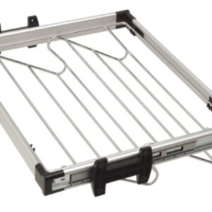Aluminium footwear drawer for wardrobes, 70cm