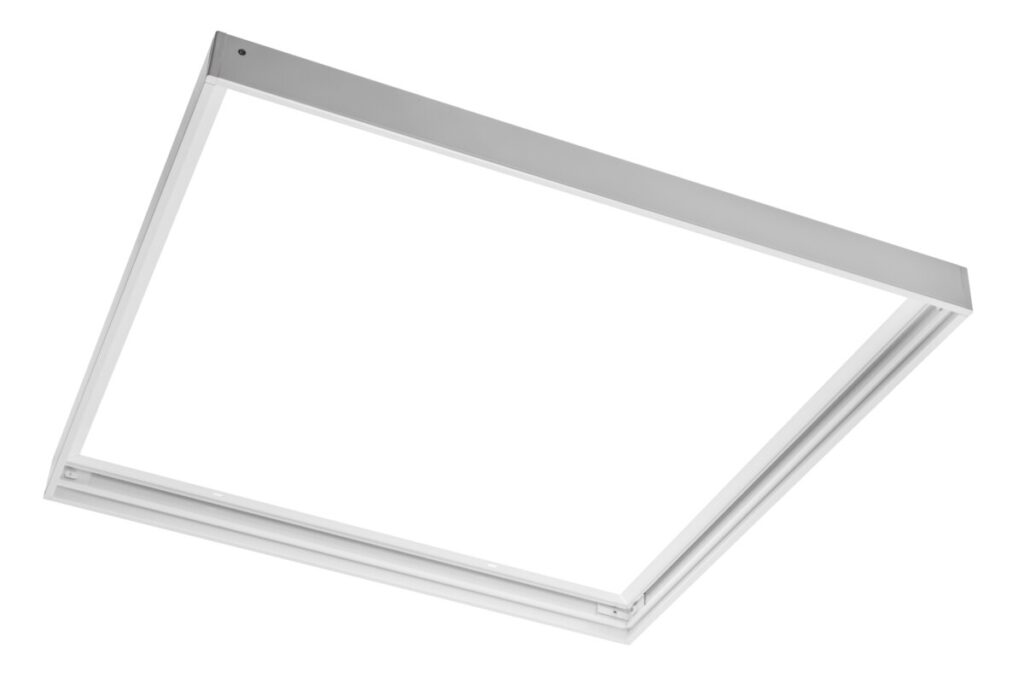 Frame for surface mounting of LED panels 62,5×62,5cm, white