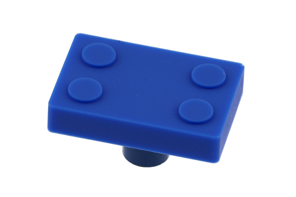 Rubber handle Block blue