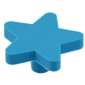 Rubber handle Star blue