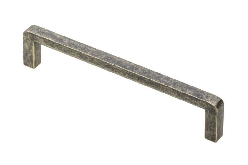 Zamak handle BAGIO 128mm, antique brass