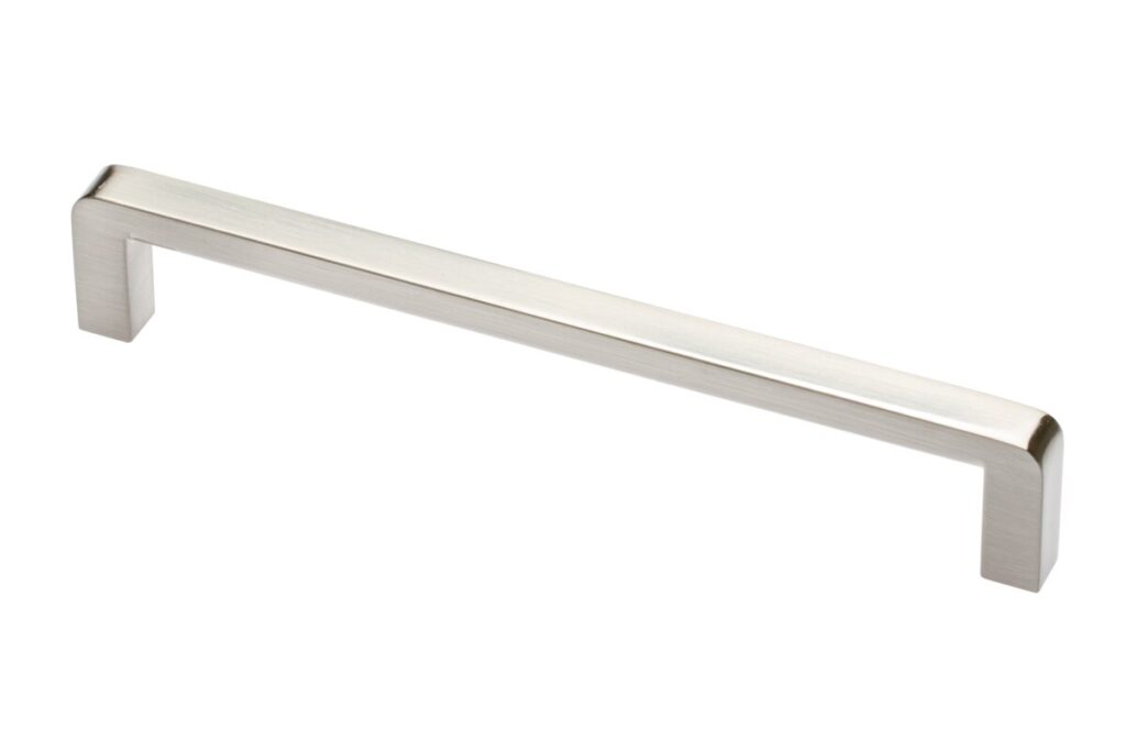 Zamak handle BAGIO 128mm, inox