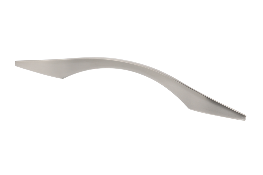 Zamak handle EAST C=128 mm, inox