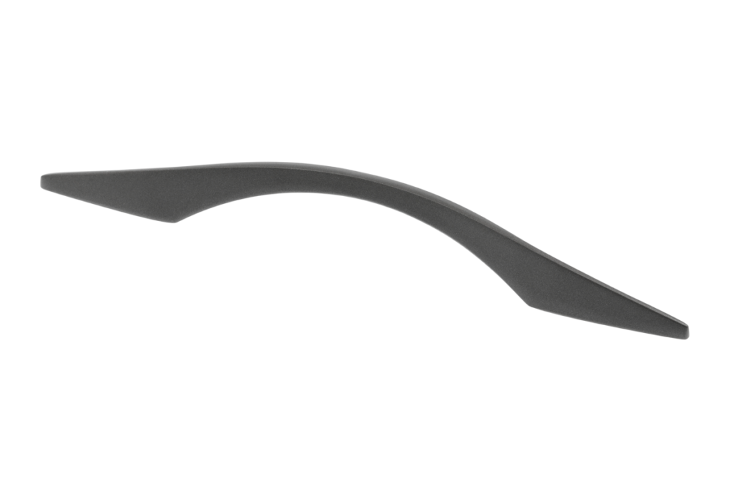 Zamak handle EAST C=128 mm, gray matt