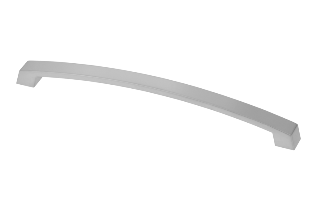 Zamak handle G0, C= 192 mm, aluminum