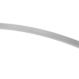 Zamak handle G0, C= 192 mm, aluminum