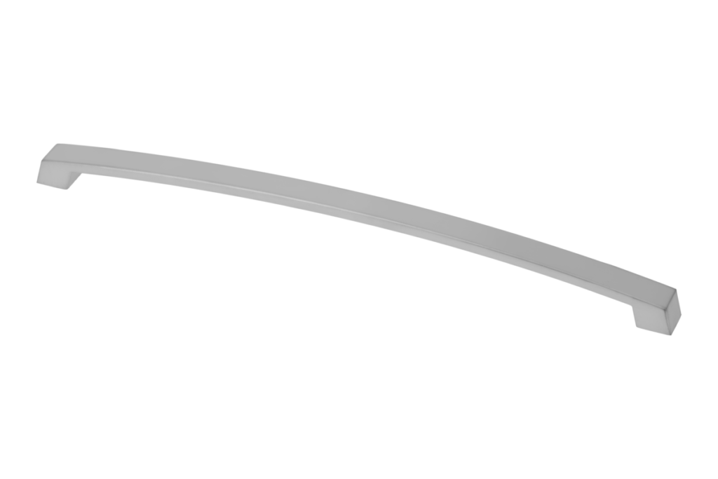Zamak handle G0, C= 256 mm, aluminum