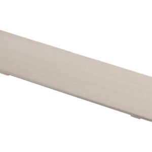 Zamak handle HILL Shape art C=128mm brushed steel
