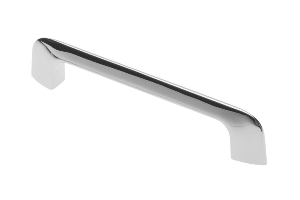 Zamak handle MILANO C=128 chrome