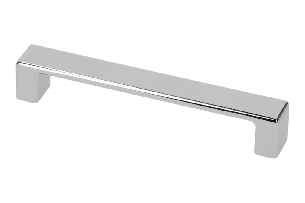 Zamak handle MODENA, C= 128 mm, chrome