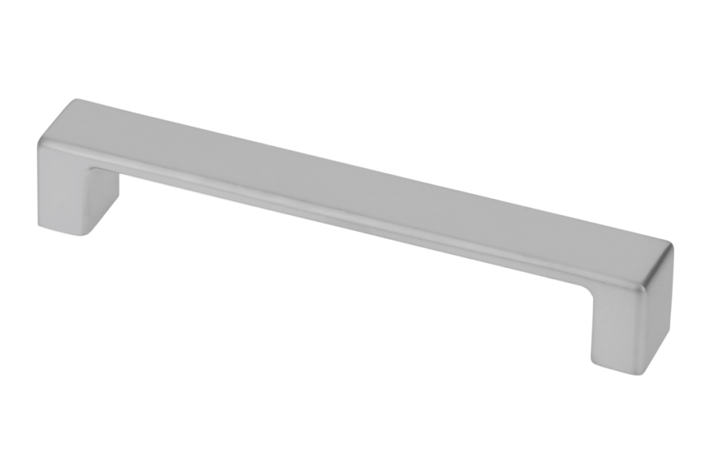 Zamak handle MODENA, C= 128 mm, aluminum