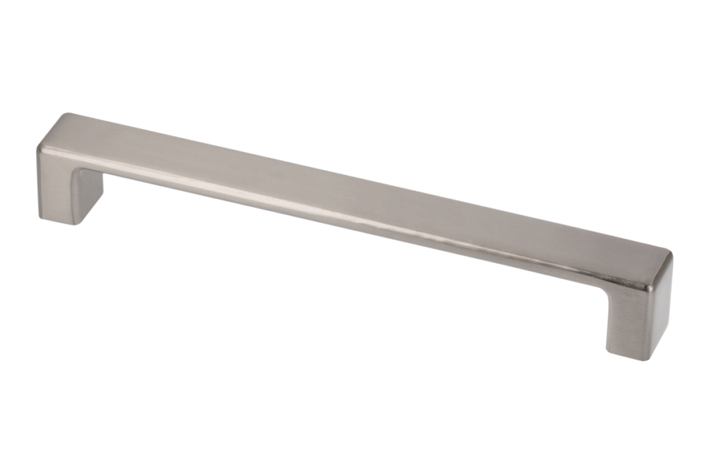 Zamak handle MODENA, C= 160 mm, inox