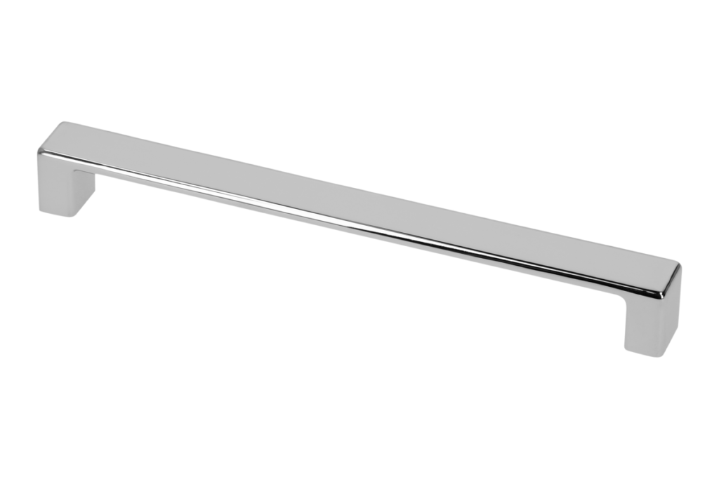 Zamak handle MODENA, C= 192 mm, chrome