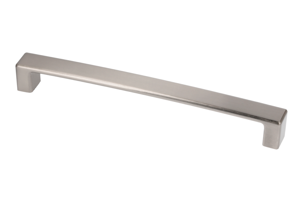 Zamak handle MODENA, C= 192 mm, inox