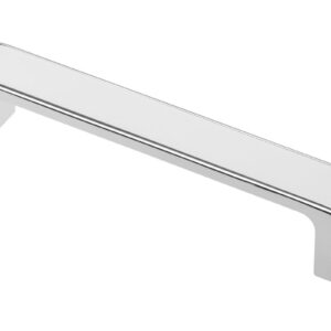 Zamak handle MONA C=128 mm chrome/white
